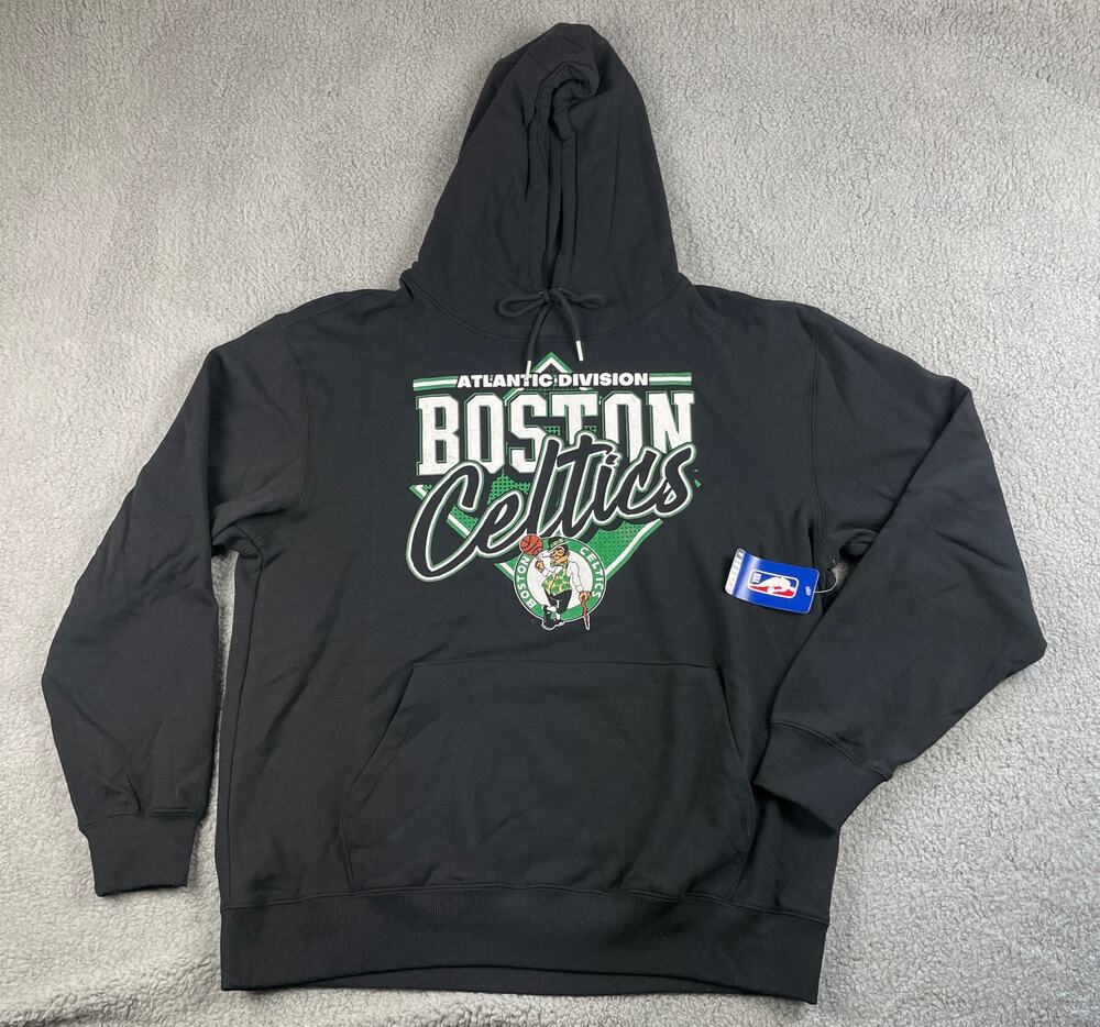 NBA Men’s X-Large Black Boston Celtics Atlantic Division LS Pullover Hoodie